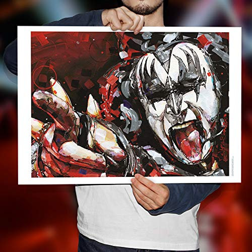 Gene Simmons Poster 70x50 cm
