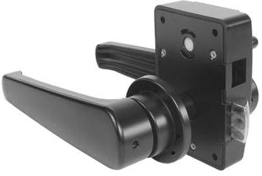 BBTISG RV Toilet Door Lock, Alloy Yacht RV Bathroom Door Lock RV Caravan Boat Latch Handle Knob Locks for RVs, Yachts