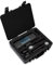 Wireless Microphone Case - Hard Shell Mic Foam Carrying Case with Customizable Foam Compatible with Sennheiser, Shure, Audio Technica, Nady, VocoPro, Receivers, Transmitters