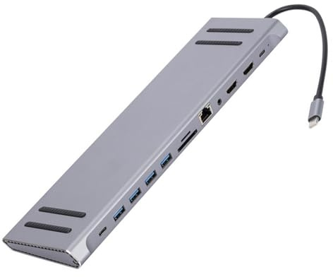 PC Docking Station High Speed USB C Adapter USB Expansion Hub Computer Dock