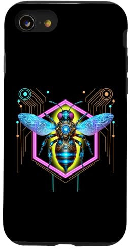 Cyberpunk Bee Case for iPhone SE (2020) / 7 / 8