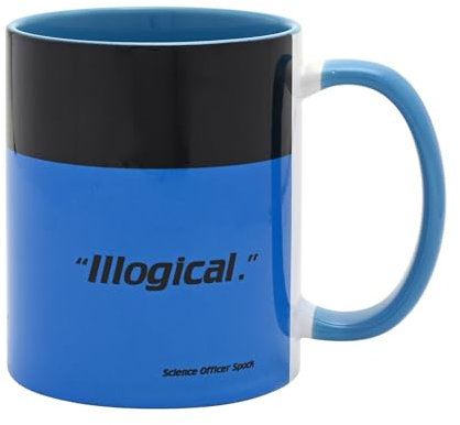 Widdop and Co Star Trek Divisions Mug - Science Blue (320ml / 11oz) | Starfleet Operations Division Ceramic Mug | Star Trek Coffee Mug | Official Star Trek Merchandise & Collectibles