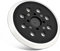 SIGANDG Disco Abrasivo da 125 mm, Con 8 Fori, Disco Abrasivo Professionale con Gancio e Anello, Compatibile con le Levigatrici Eccentriche Bosch PEX 300 AE e PEX 400 AE
