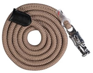 HKM Carlotta Strick mit Panikhaken, Taupe, 180 cm