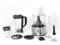 SUPERLEX Professional 1000W Stainless Steel Food Processor - 12-in-1 Multi-Function with 1.75L Blender & 1.2L Bowl, Includes Grinder & Emulsifier - Compact Design for Slicing, Shredding, Julienning