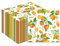 Ovanda Orange Paper Napkins 20 Pack, Orange Deko, Servietten Orangefarbenes Muster, Servietten Sommer Tischdekoration für Geburtstage Partys Hochzeiten Kommunion und Feiern