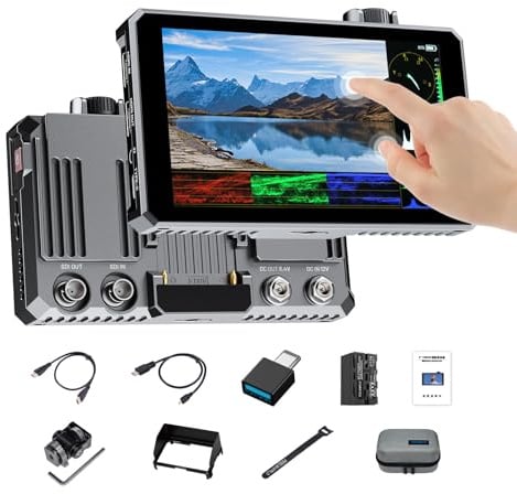 FEELWORLD SC6 6 Monitor da Campo SDI HDMI 4K 60Hz 1500 Nit Touchscreen