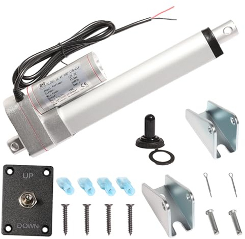Shengbowi Linear Actuator 3000N 150mm Hub Max Linearantrieb DC 12V-Motor | Lineartechnik-Aktuatoren Electric Motor Putter Elektrische Türöffner Auto Möbel Elektronische Medizinische Hubzylinder