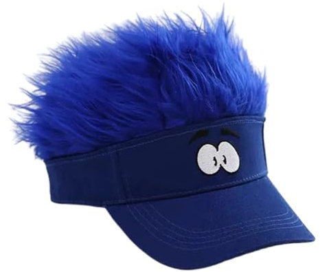 TSMORY Lustige Perücke, Baseballkappe, lustiger Hut für Partys, Festivals und Cosplay-Veranstaltungen, verstellbar, atmungsaktives Design, Kleiner Vogel, XS-XL