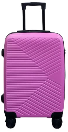 Infinity Kabine Handgepäckkoffer 20 Leichter Spinner mit 3-stelligem Zahlenschloss Hartschalenkoffer Flugtasche für EasyJet, Ryanair, British Airways und alle Anderen Fluggesellschaften 56x36x23