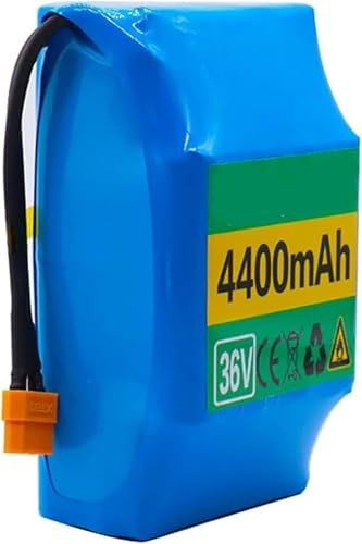Batterie EBike 36 V 4400 Mah Hoverboard Batterie de Remplacement Batterie Rechargeable pour Hoverboard E Scooter EBike Batterie de Planche d'équilibre