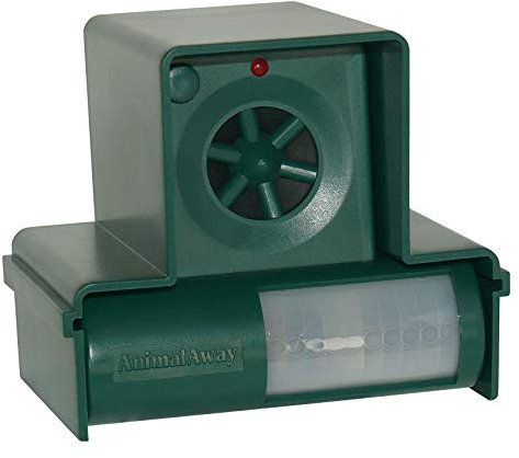 Blanko Hunde- und Katzenschreck Pir Ultrasonic Animal Chaser, Grün, 100 x 100 x 65 mm