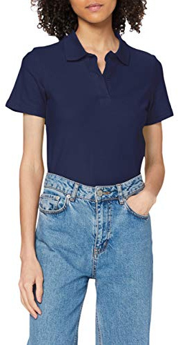 Stedman Apparel Damen Regular Fit Poloshirt Polo/ST3100, Blau (Navy Blue), 46