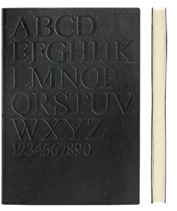 Daycraft A6 Signature Gutenberg Times New Roman Notebook - Black