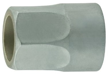 SW-Stahl 36000-SW7 Offener Steckschlüsseleinsatz, 7 mm Sechskant | Spezial-Einsatz für System 36000L - Hochwertiger Werkzeugstahl - Maße: 15 x 15 x 20 mm - Präzise Sechskant-Schlüsselweite
