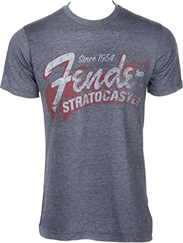 Fender Since 1954 Stratocaster T-Shirt, Blue Smoke, XL