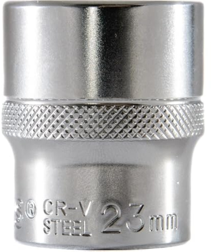 Steckschlüsseleinsatz 1/2”, 6-kant, 23 mm