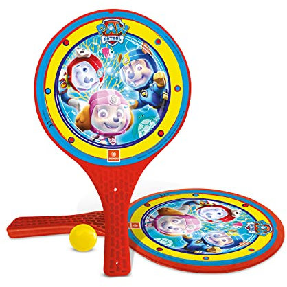 Paw Patrol Juego de Palas de Playa con Pelota (Mondo 15949)