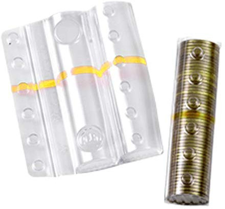 Blister in plastica per monete da 1 euro (100 pezzi) contenitori monete