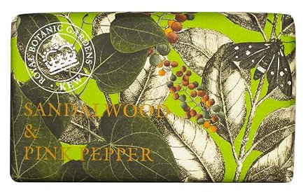 Royal Botanical Gardens, Kew Sandalwood & Pink Pepper Shea Butter Soap, 240g
