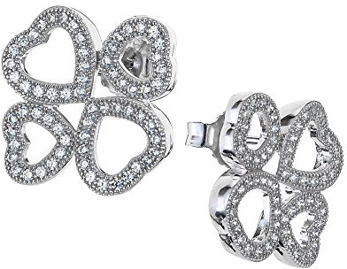 Orphelia Damen-Ohrstecker 925 Sterling Silber zirkonia ZO-7356