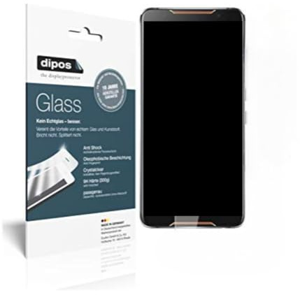 dipos I 2X Displayschutz klar kompatibel mit ASUS ROG Phone Schutzfolie 9H Anti-Shock