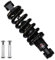 LvTu Fahrrad Hinterer Stoßdämpfer MTB XC Soft Tail Frühling 125/150/ 165/ 190mm - Schwarz (Color : 165mm, Size : 350Lbs)