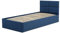 Polsterbett Monos 90x200 mit Bettkasten! Einzelbett mit Lattenrost! Best Stauraumbett! (Trinity 31), Twin