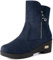 Gaatpot Stivali Donna Invernali Stivaletti con Pelliccia Scarponcini Caldi Foderato Scarpe con Zeppa Moda Eleganti Blu scuro EU38=CN39