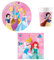 Procos DY10273861 - Princess Live your Story Party Set Small, assiettes, serviettes et gobelets, décoration de table, décoration d'anniversaire