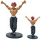 Ldruieu Muskelmann Hanma Yujiro Figur Baki Anime Figuren 22cm PVC Actionfiguren Collection Statue Cartoon Charakter Desktop Dekoration Geschenk für Anime Fans