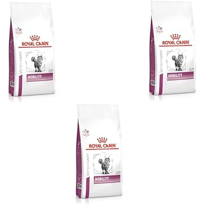 ROYAL CANIN Veterinary Mobility | 3er Pack | 3 x 400 g | Trockenfutter für Katzen | Zur Unterstützung der Beweglichkeit | Nährstoffkomplex für die Gelenke | Mit Grünlippmuschel