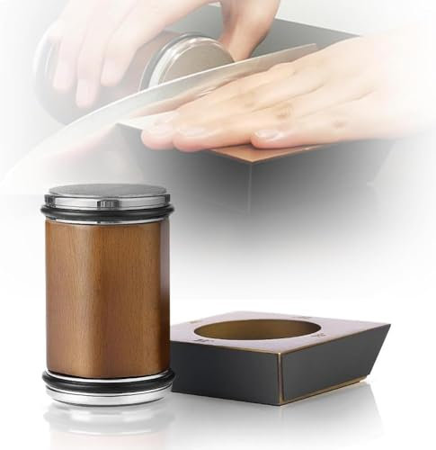 Afilador de Cuchillos,con kit de Afilador de Cuchillos 4 ángulos magnéticos 15°/18°/20°/22°，Afilador Cuchillos Profesional,Sistema de Afilado de Cuchillos con Ruedas para Cuchillos de Cocina