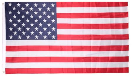 Hissflagge Flagge Fahne mit Ösen Fahnen Flaggen Nationalflagge 90x150 cm (USA)
