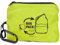 TROIKA Schultertasche faltbar (platzsparend im Innenfach verstaubar) mit Karabiner zur schnellen Befestigung – BAG PACK – großes Hauptfach, kleines Innenfach und Außenfach – Polyester – grün