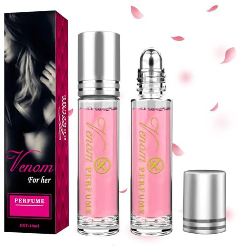 Dato Dalla Natura Pheromone Parfum Woman 2 Stücke, Venom Pheromon Parfüm, Pheromone Parfum, Roll-On Pheromon Parfüm, Venom for Her, Pheromon Parfüm FrauenParfum Damen, Damendüfte
