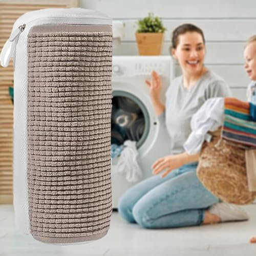 BEOTAY Bolsa Lavadora Zapatillas,Saco Lavadora para Zapatos para Almacenamiento Y Viajes,Portátil Bolsas para La Colada para Zapatos,2 Hormas Ajustables Y Fibra De 1,5 Pulgadas De Largo