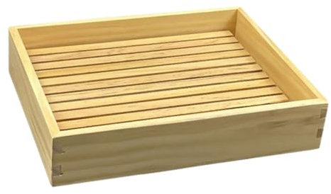 BIUDECO Holz Sushi-tablett Sashimi-servierplatte Tablett Für Snacks Desserts Fleisch Serviertablett Für Zuhause Restaurant Catering Familienfeiern Partys