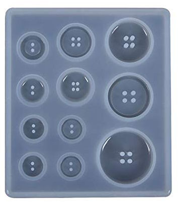 Rohlinge Ohrhänger DIYHarz Anhänger handgefertigte Harz-Formen- Silikonformen Seife Geometrisch (white, One Size)