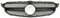 Generisch Kühlergrill Für Benz Für C Klasse W205 2014-2018 Für C200 C250 AMG Stil Kühlergrill Oberen Racing Grill Silber Auto Front Stoßstange Haube Mesh Grid Auto Kühlergrill(Schwarz)