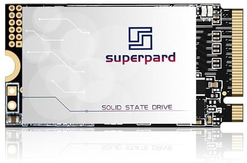 Superpard SSD NVME 1To M.2 2242 PCIe Gen3x4, Disque Dur SSD Interne, 3D NAND, Compatible PC Portable Ultra-Fin/Ordinateurs Industriels
