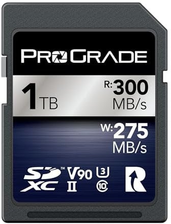 ProGrade Digital SDXC UHS-II V90 Iridium Memory Card (1TB)
