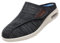 Scarpe Pianta Larga Extra Profonde,Scarpe da Trekking all'aperto per Piedi gonfi Fasciite Plantare,Black Gray,48