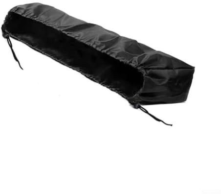 URPIZY Wandheizstrahler Schutzhülle Wasserdicht 420D Oxford Staubdicht mit Kordelzug Wetterfest Abdeckung für Terrassenheizung Innen Außen Garten Schwarz 93x24x17 cm(600D)