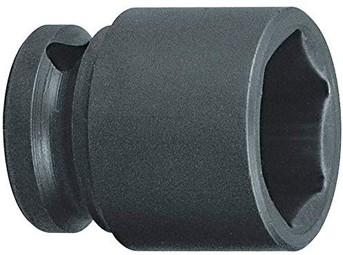 GEDORE Kraftschraubereinsatz 1/2 Zoll 6-kant 1 Zoll, 1 Stück, K 19 1AF