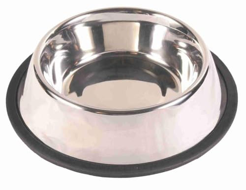Trixie Lourds Poids Gamelle pour Chien en Acier Inoxydable