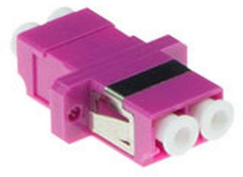 ACT LC Duplex Adapter OM4 Violet
