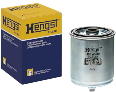 HENGST - Kraftstofffilter H81WK01 - Hochwertiger Kraftstoff-Anschraubfilter für KFZ - Entfernt Staub und Schmutz aus Otto- oder Dieselmotoren - Schützt das Einspritzsystem