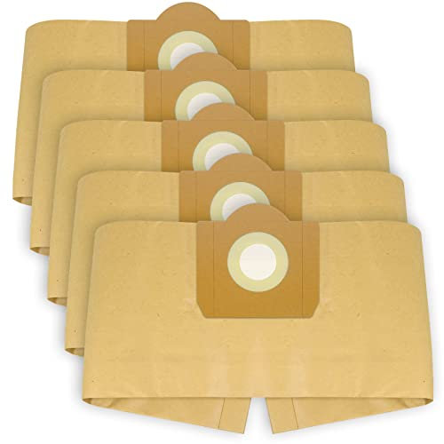 Spares2go Strong Dust Bags for Bush Wet and Dry models Vacuum Cleaners (Pack of 5)