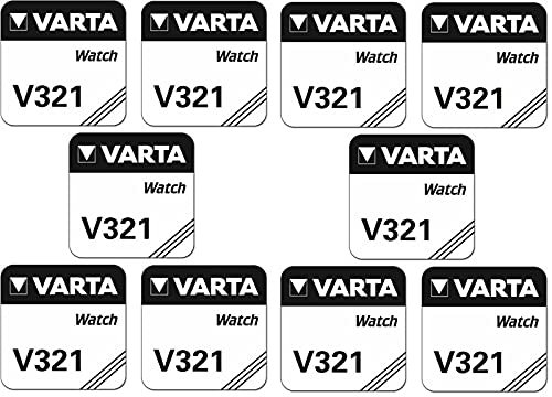 Varta Varta V321 Lot de 10 piles pour montre